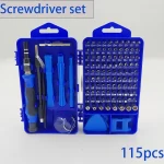 Electronics Screwdriver Set 115 in 1 Precision Screwdriver Tools Nut Driver Professional Magnetic Repair Tools Laptop Repair - Image 7