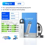 ORICO 1TB External SSD - Ultra-Fast 460MB/s Speed, Hanging Hook Design, Plug & Play, Durable & Portable Durable & Portable C5 - Image 11