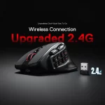 Redragon M811 PRO Wireless MMO Gaming Mouse, 15 Programmable Buttons RGB Gamer Mouse, 10 Side Macro Keys - Image 2