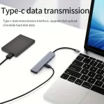 Type C HUB 4K 30Hz USB C To HDTV-compatible PD 100W Adapter For Macbook Air Pro Samsung USB 3.0 HUB Multi Splitter Converter - Image 3