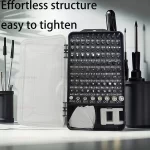 Electronics Screwdriver Set 115 in 1 Precision Screwdriver Tools Nut Driver Professional Magnetic Repair Tools Laptop Repair