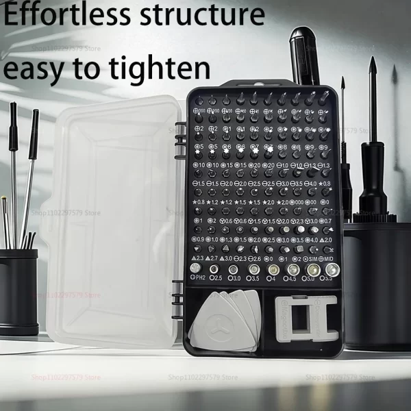 Electronics Screwdriver Set 115 in 1 Precision Screwdriver Tools Nut Driver Professional Magnetic Repair Tools Laptop Repair