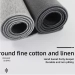 Cotton and Linen Rubber XXL Mouse Pad Gaming MousePad Large Desk Mat Gaming PC Desk Mat Keyboard Pad Computer Desk Pad - Image 2