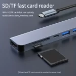 Type C HUB 4K 30Hz USB C To HDTV-compatible PD 100W Adapter For Macbook Air Pro Samsung USB 3.0 HUB Multi Splitter Converter - Image 5