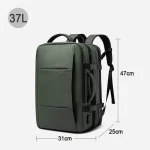 BANGE Expandable Men's Backpack Waterproof 17.3 in Laptop Backpack Man Large Capacity Hiking Travel Bag Male Backpacks for Men - Image 12