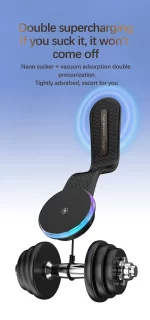 Magnetic Wireless Charger Car Adjustable Phone Holder for Magsafe iPhone 16 15 14 13 12 Pro Max 15W Fast Charging Car Charger - Image 12