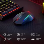 Redragon S142 Wireless Gaming Keyboard & Mouse Combo, 98 Keys K515 PRO Wireless RGB Membrane Keyboard - Image 5