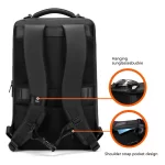 men's anti-theft waterproof 15.6  17.3 inch laptop travel backpack computer bag - Image 5