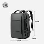 BANGE Expandable Men's Backpack Waterproof 17.3 in Laptop Backpack Man Large Capacity Hiking Travel Bag Male Backpacks for Men - Image 10