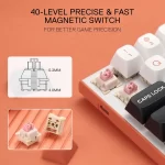 Redragon K683 Rapid Trigger HE Gaming 61 Keys Wired Mechanical Dedicated Magnetic Switch 8K Hz Polling Rate Keyboard - Image 3
