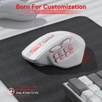 Redragon M811 PRO Wireless MMO Gaming Mouse, 15 Programmable Buttons RGB Gamer Mouse, 10 Side Macro Keys - Image 5