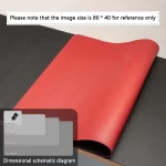 Mouse Pad Large Size Office Desk Protector Mat PU Leather Waterproof Desktop Keyboard Desk Pad Gaming Mousepad PC Accessories - Image 16