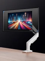 NORTH BAYOU F80 Gas Spring 17-30 inch Desktop LED LCD Monitor Mount Holder Arm Ergonomic Gas Strut Flexi Mount Load 2~9kgs - Image 5
