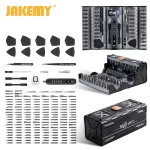 JAKEMY 180In1 Black Precision Cordless Electric Screwdriver Set,Magnetic Bits Multifunction Repair Kit For Laptop/Phone/Glasses - Image 2