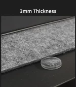 Large Size Wool Felt Mouse Pad Office Computer Desk Protector Mat Table Laptop Cushion Non-slip Gaming Accessories Keyboard Mat - Image 2