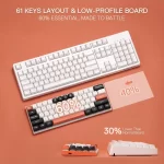 Redragon K683 Rapid Trigger HE Gaming 61 Keys Wired Mechanical Dedicated Magnetic Switch 8K Hz Polling Rate Keyboard - Image 5