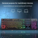 Gamer Wired Keyboard Mechanical Feel E-Sports 104 Keys Usb Wired Gaming Mouse Wired Keyboard Pc Accessories for Laptop Gamers - Image 3