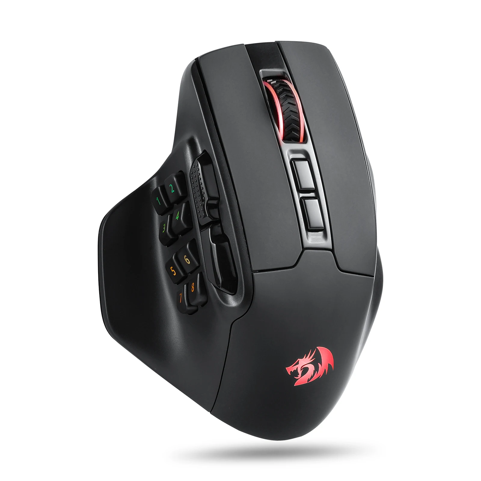 Sb1ccad92fa3e4dcda9f0ff432f8a18a17.webp Redragon M811 PRO Wireless MMO Gaming Mouse, 15 Programmable Buttons RGB Gamer Mouse, 10 Side Macro Keys - Image 1