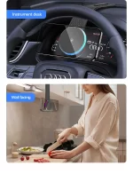 Magnetic Wireless Charger Car Adjustable Phone Holder for Magsafe iPhone 16 15 14 13 12 Pro Max 15W Fast Charging Car Charger - Image 16