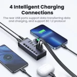 UGREEN USB C Hub 7-Port USB3.0 Splitter with Individual OFF/ON Switch LED Indicator for Desktop PC Laptop USB Ports Extender - Image 3