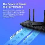 AX1800 WiFi 6 Router V4 (Archer AX21) – Dual Band Wireless Internet, Gigabit, Easy Mesh - Image 3