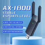 WiFi 6 AX1800 USB3.0 Adapter Bluetooth 5.3 Dual Band 2.4G 5G Antennas WiFi6 USB Network Receiver Dongle Driver Free Win 10/11 - Image 2