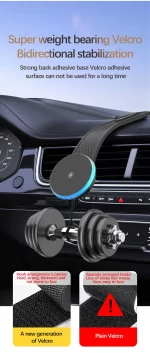 Magnetic Wireless Charger Car Adjustable Phone Holder for Magsafe iPhone 16 15 14 13 12 Pro Max 15W Fast Charging Car Charger - Image 13