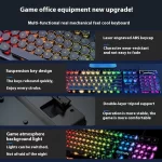 Gamer Wired Keyboard Mechanical Feel E-Sports 104 Keys Usb Wired Gaming Mouse Wired Keyboard Pc Accessories for Laptop Gamers - Image 4