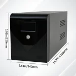 1500VA/900W UPS Power Supply Battery Backup Surge Protection 4 Outlets for Home and Office Dataline Protection - Image 5