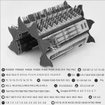 128 in 1 Precision Screwdriver Set, Professional Magnetic Repair Tool Kit Suitable For PC,iPhone,Game Console, Watch, Xbox,Mac. - Image 6